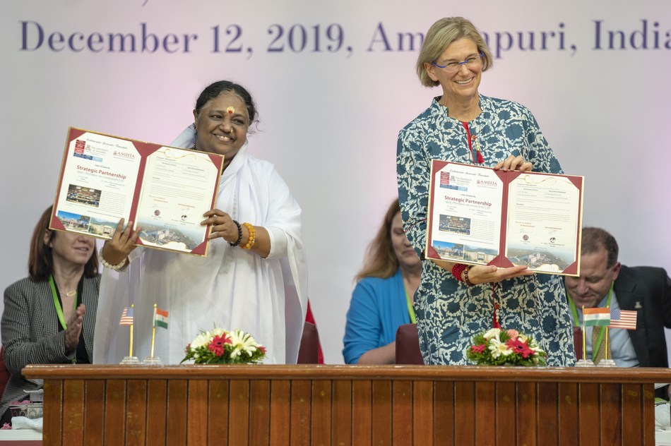 University of Arizona and Amrita sign Letter of Intent for partnership in India