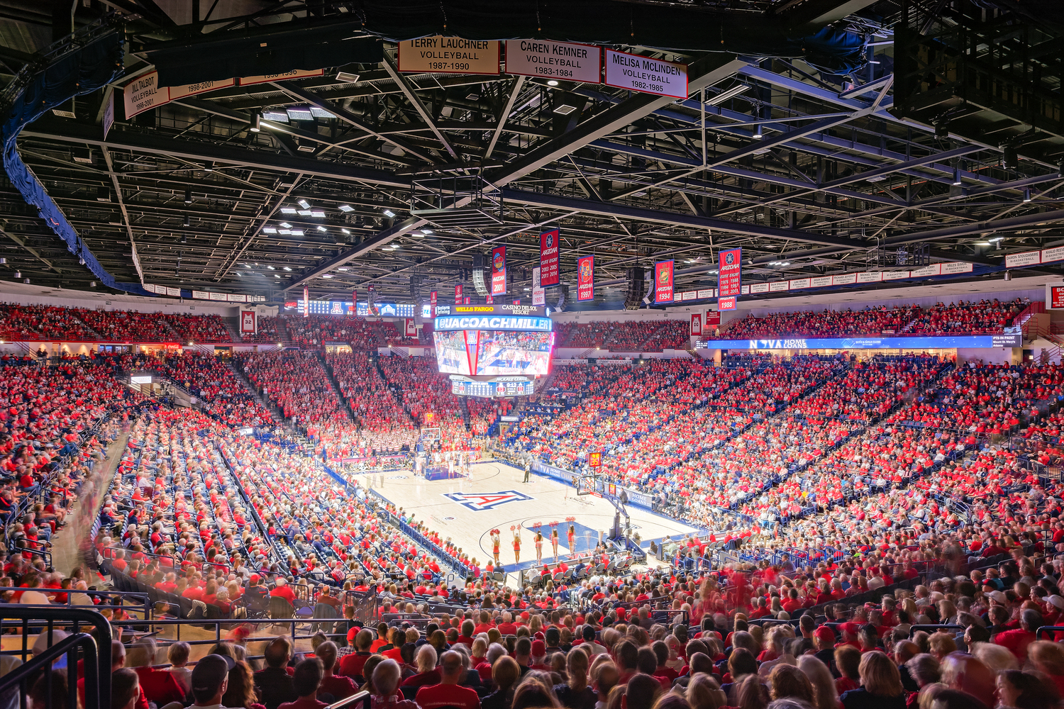 McKale Center Crowd During Basketball Game