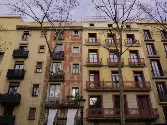 Building in Barcelona 