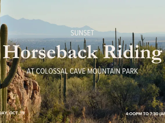 Horseback Riding @ Colossal Cave