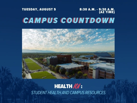 Campus Countdown: Health 101: Student Health and Campus Resources