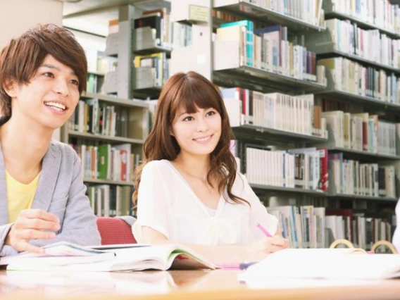 Students sitting together