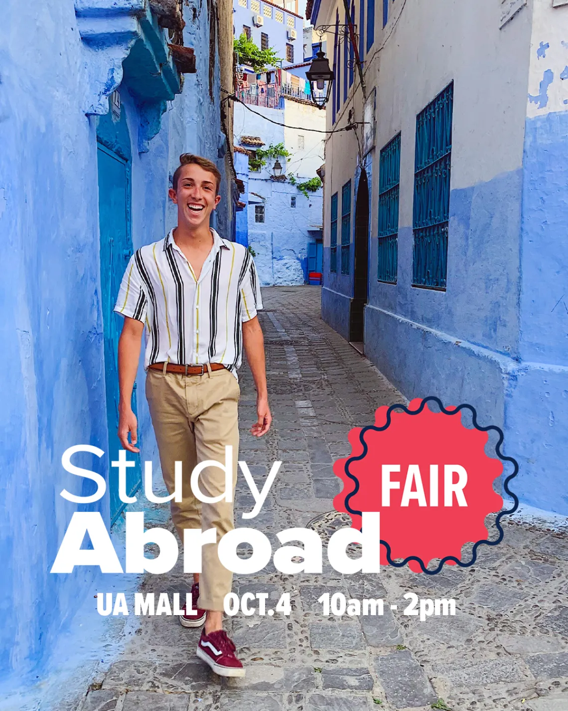 Study Abroad Fair October 4 10am-2pm UA Mall