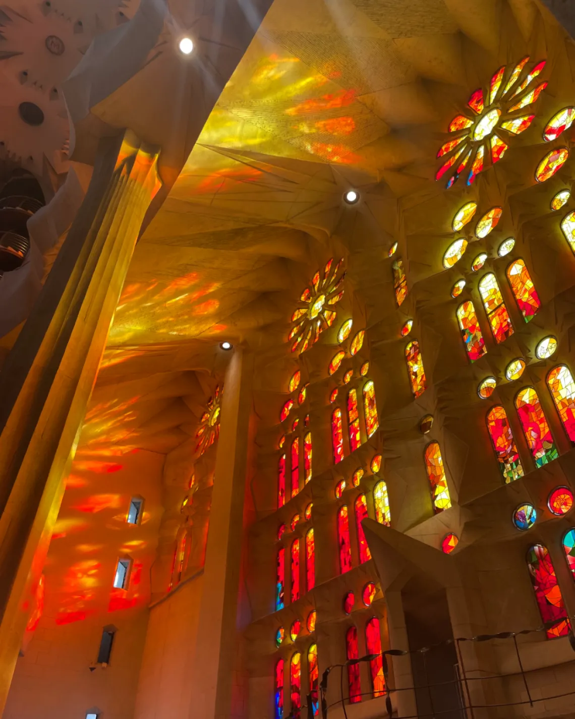 Inside La Sagrada Familia