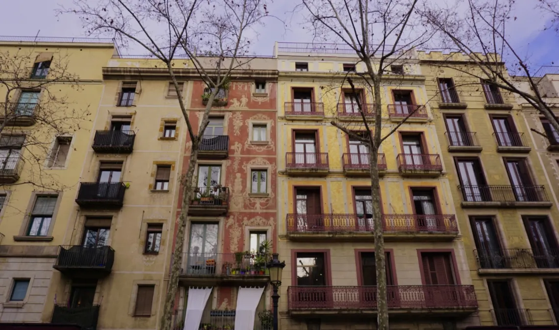 Building in Barcelona 