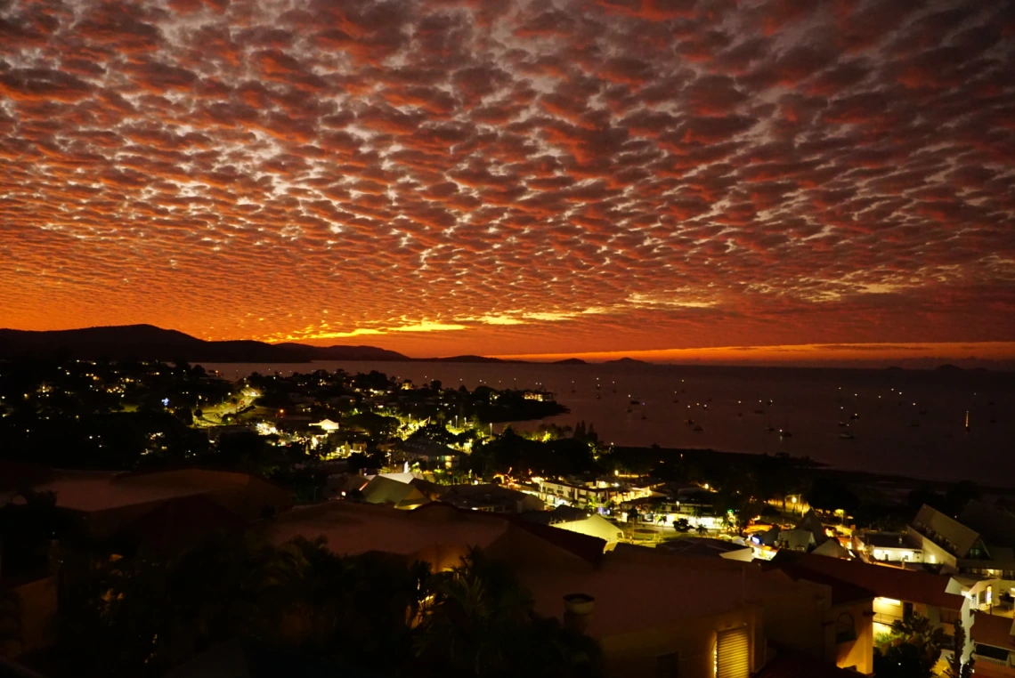 Sunset in Airlie Beach