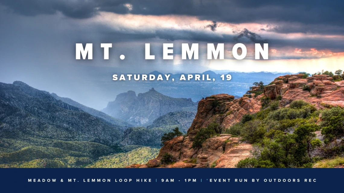 Mt Lemmon Hiking Trip