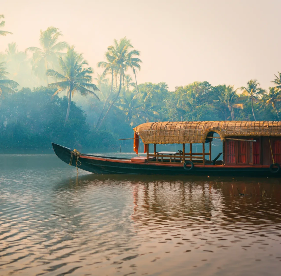 Boat on a river