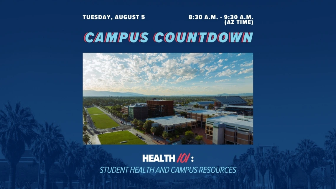 Campus Countdown: Health 101: Student Health and Campus Resources
