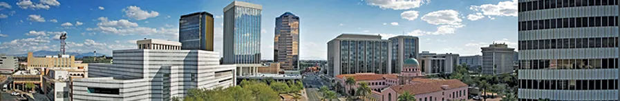 Tucson downtown skyline