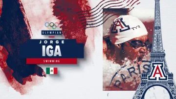 U of A Swimmer Jorge Iga