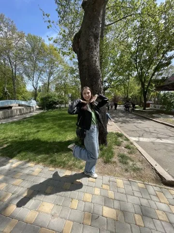 Vyskrebenets at Fairytale Park, a children's park in the heart of Mykolaiv.