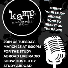 Kamp and Study Abroad Radio Show