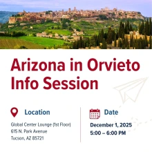 Arizona in Orvieto Info Session