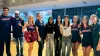 Global Ambassadors pose with U of A Cheerleaders