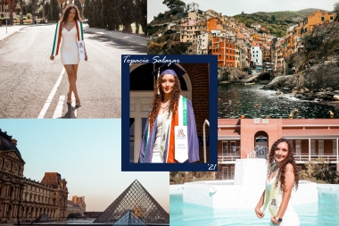 Topacio Salazar study abroad graduating 2021 