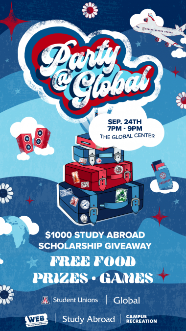 Party at Global Fall 2021 - vertical poster